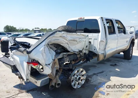 2011 Ford F-250 Lariat z USA, uszkodzony, nr VIN 1FT7W2ATXBEA90748